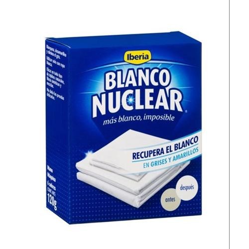 BLANCO NUCLEAR SOBRES BLANQ. 6u. c/24 POTENCIADORES LAVADO